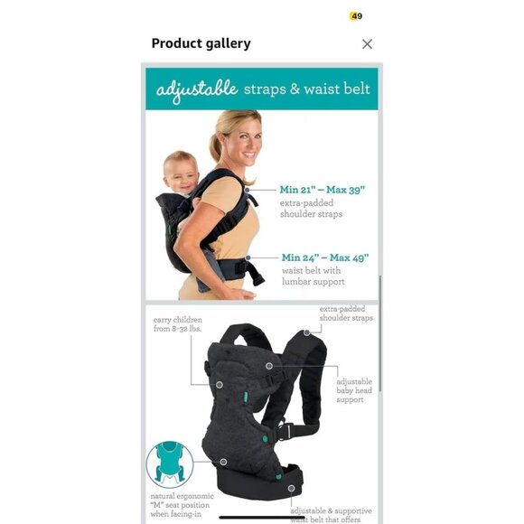 Infantino Flip Advanced 4-in-1 - Picture 4 of 6